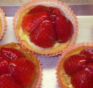 Crostatine alla fragola