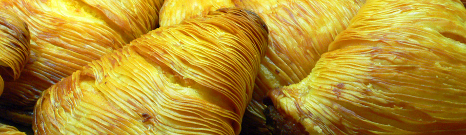 sfogliatelle di sorrento, napoli